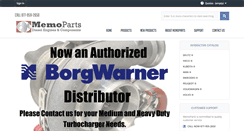 Desktop Screenshot of memoparts.com
