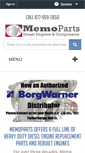 Mobile Screenshot of memoparts.com
